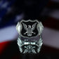 American Eagle Shield Ring