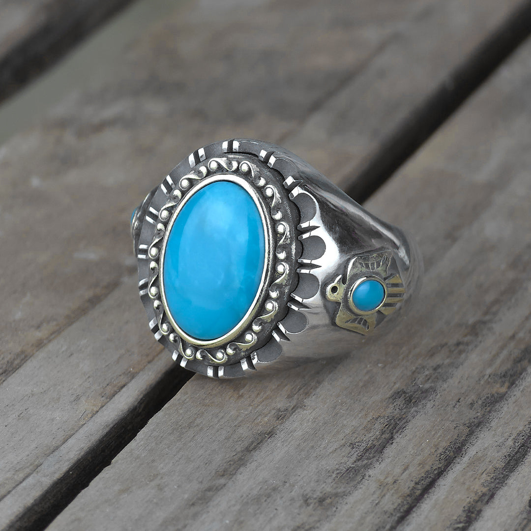 Thunderbird Mexican Biker Ring