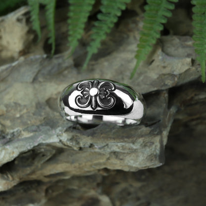 Floral Dome Ring