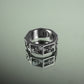 Octagonal Fleur-de-lis Ring