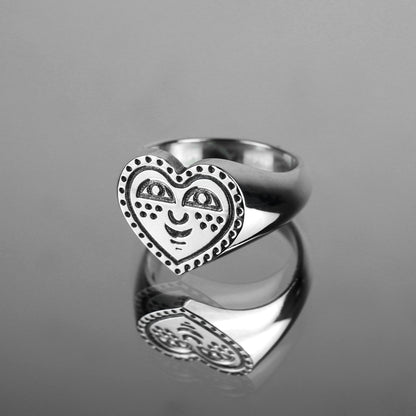 Smiling Heart Ring