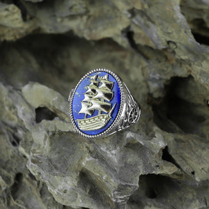 Old School Ship Ring