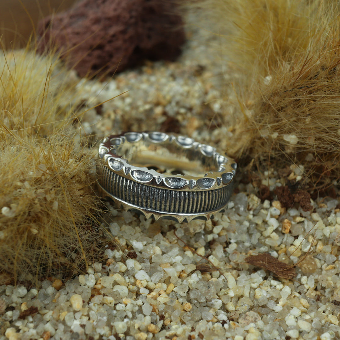 Mexican Biker Band Ring
