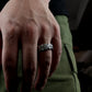 Mexican Biker Band Ring