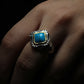 Turquoise Biker Ring