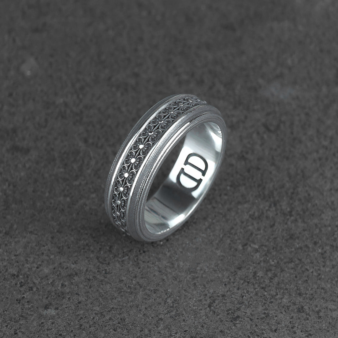 Floral Band Ring